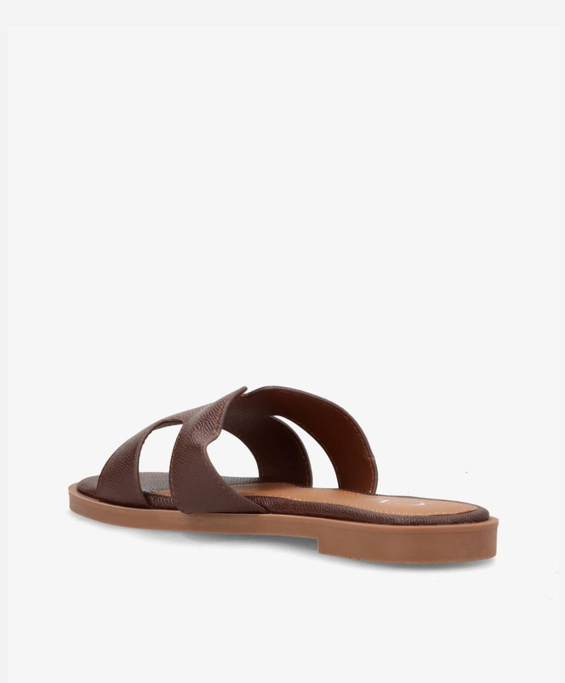 EVRA - 5317 - Sandal - Brun - Dame