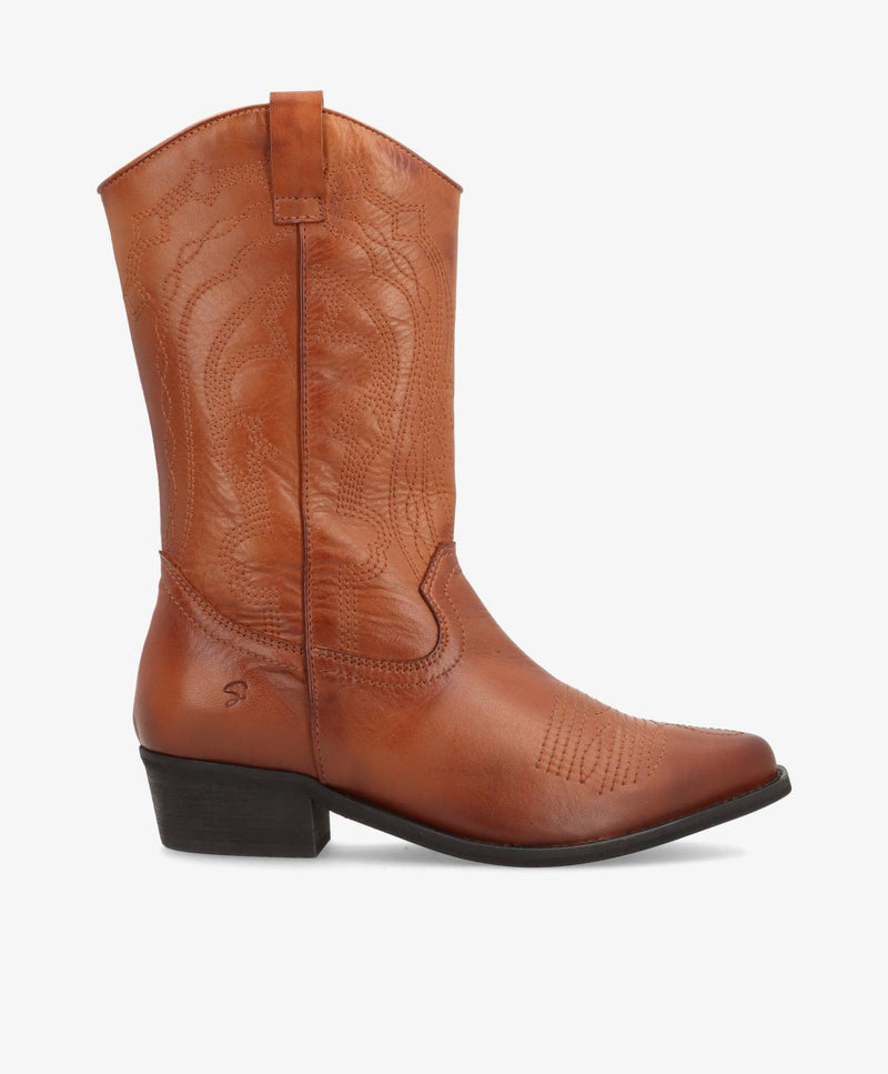 WENDY - Western støvle - Camel