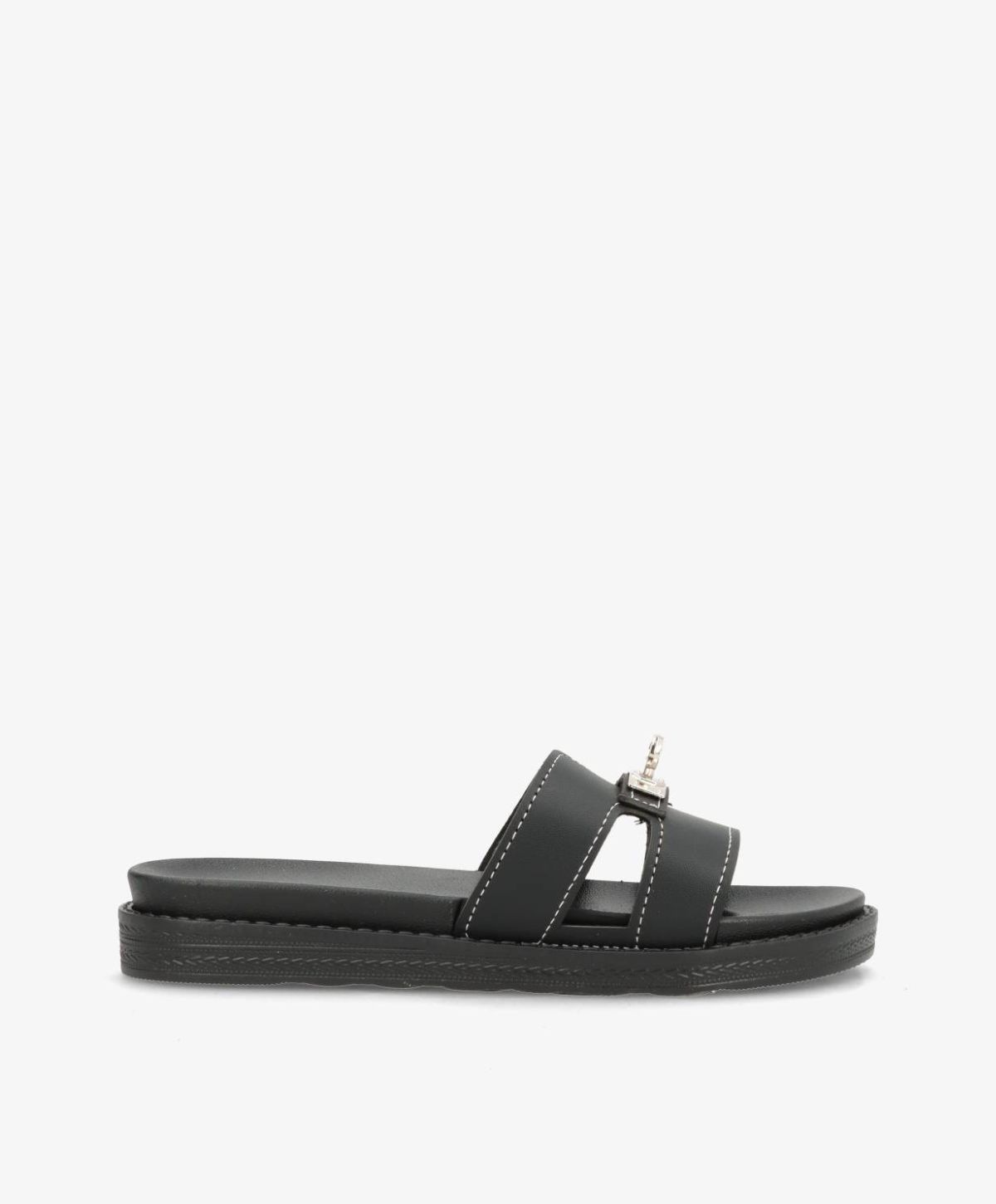 AVA - D-51 - Sandal - Sort - Dame