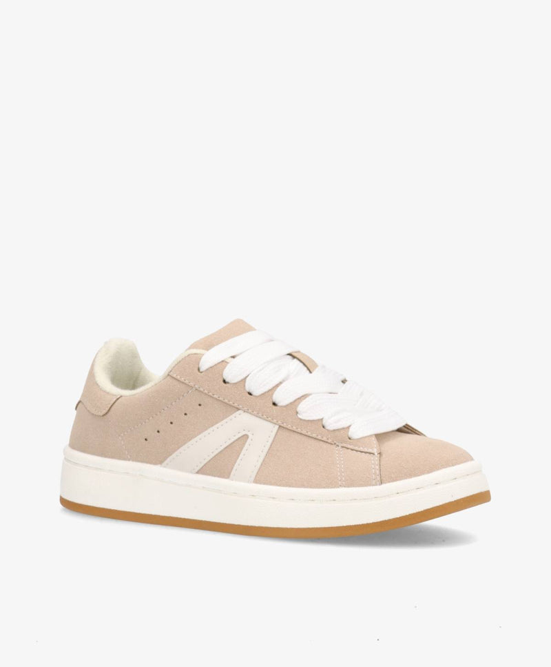 LEYA - Beige - Sneakers Dame