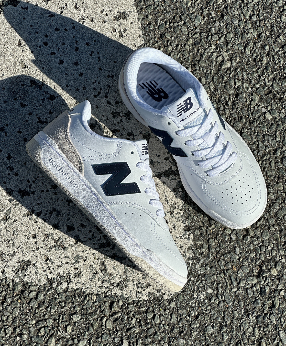 BB80GRN - Sneakers - Hvid/Blå - New Balance