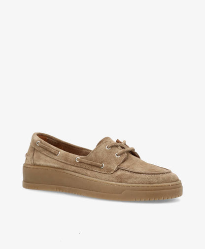 TIDE S - Dame Sejlersko - Beige ruskind - phenumb copenhagen