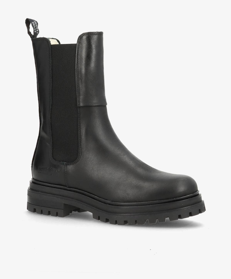 960 WARM - Hög Chelsea Boot med foder - Svart 