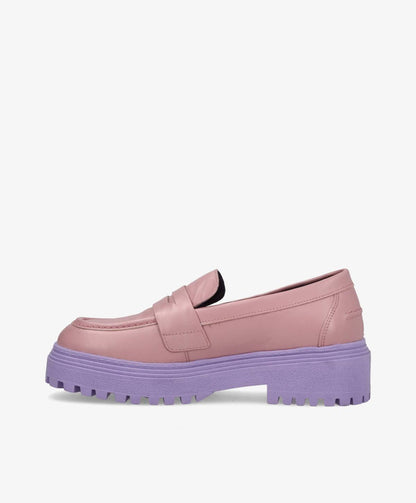 LANA - Dam Loafer - LUX rose