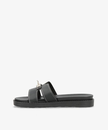 AVA - D-51 - Sandal - Sort - Dame