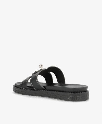 AVA - D-51 - Sandal - Sort - Dame