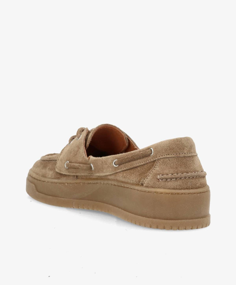 TIDE S - Dame Sejlersko - Beige ruskind - phenumb copenhagen