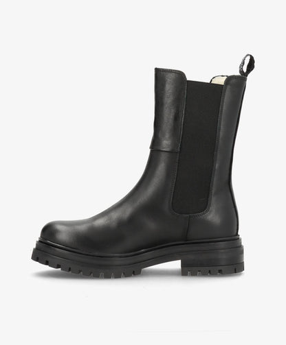 960 WARM - Hög Chelsea Boot med foder - Svart 