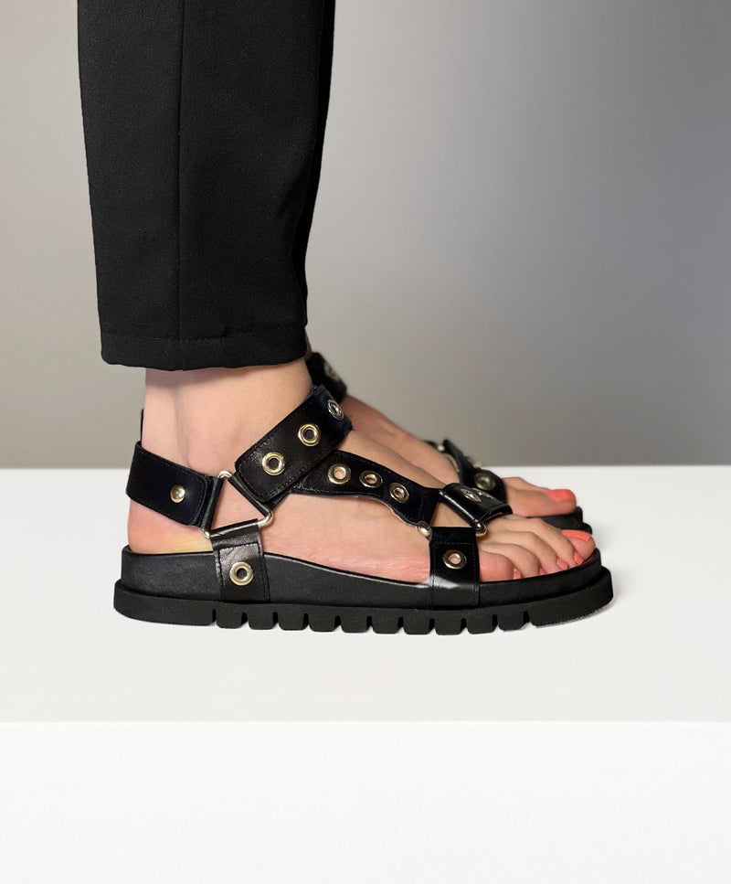 ANOUK - Sandal Dame - Sort