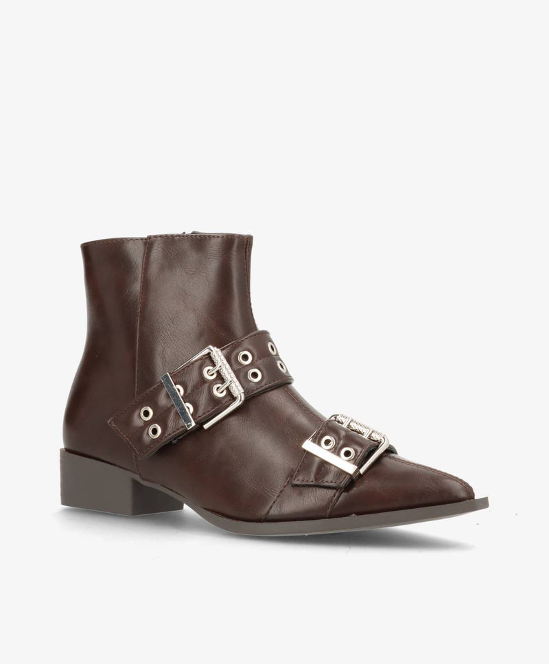 BELLE 6392 - Dame Støvle - Brun
