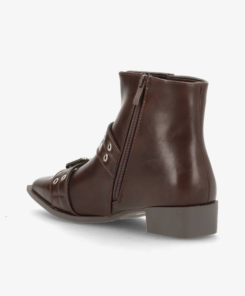 BELLE 6392 - Dame Støvle - Brun