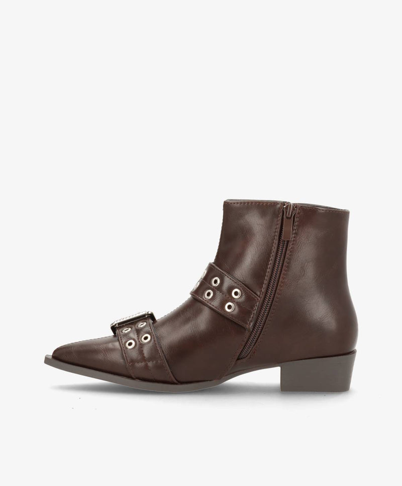 BELLE 6392 - Dame Støvle - Brun