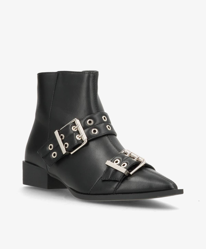 BELLE 6392 - Dame Støvle - Sort