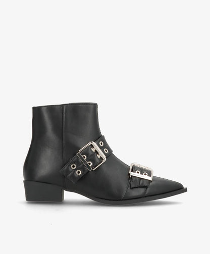 BELLE 6392 - Dame Støvle - Sort