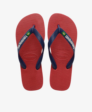 BRASIL LOGO FC - Slip-on Dame - Rød