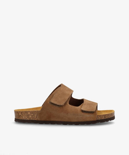 CENT S - Brun ruskind - Slip-ons Herre