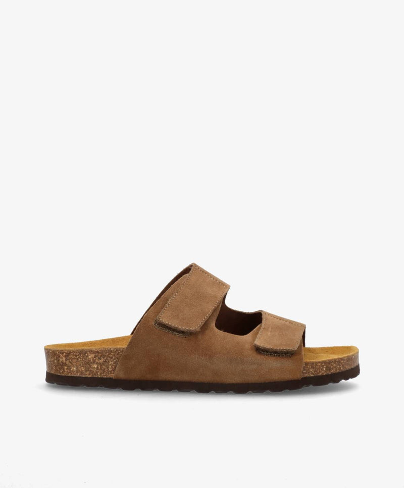 CENT S - Brun ruskind - Slip-ons Dame