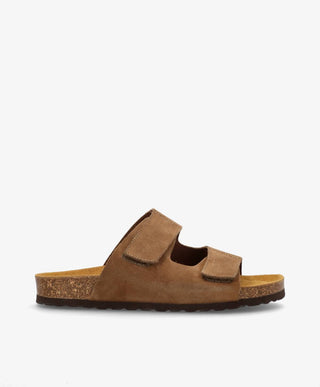 CENT S - Brun ruskind - Slip-ons Herre