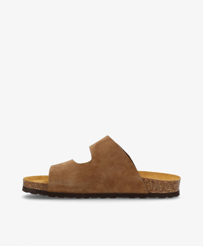 CENT S - Brun ruskind - Slip-ons Herre