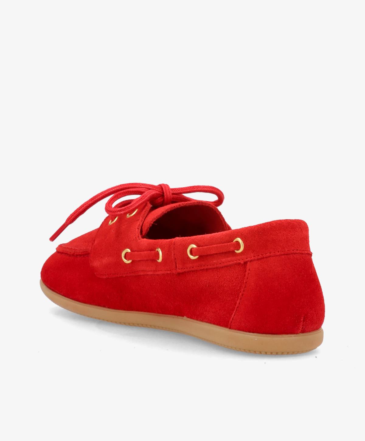 CORE S - Rød ruskind - Sejlersko Dame