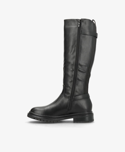 ENYA - 6362 - støvle lang - Sort