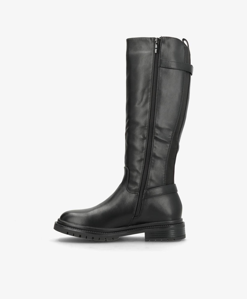 ENYA - 6362 - støvle lang - Sort