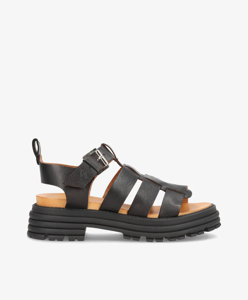 GABBA - Sandal - Sort