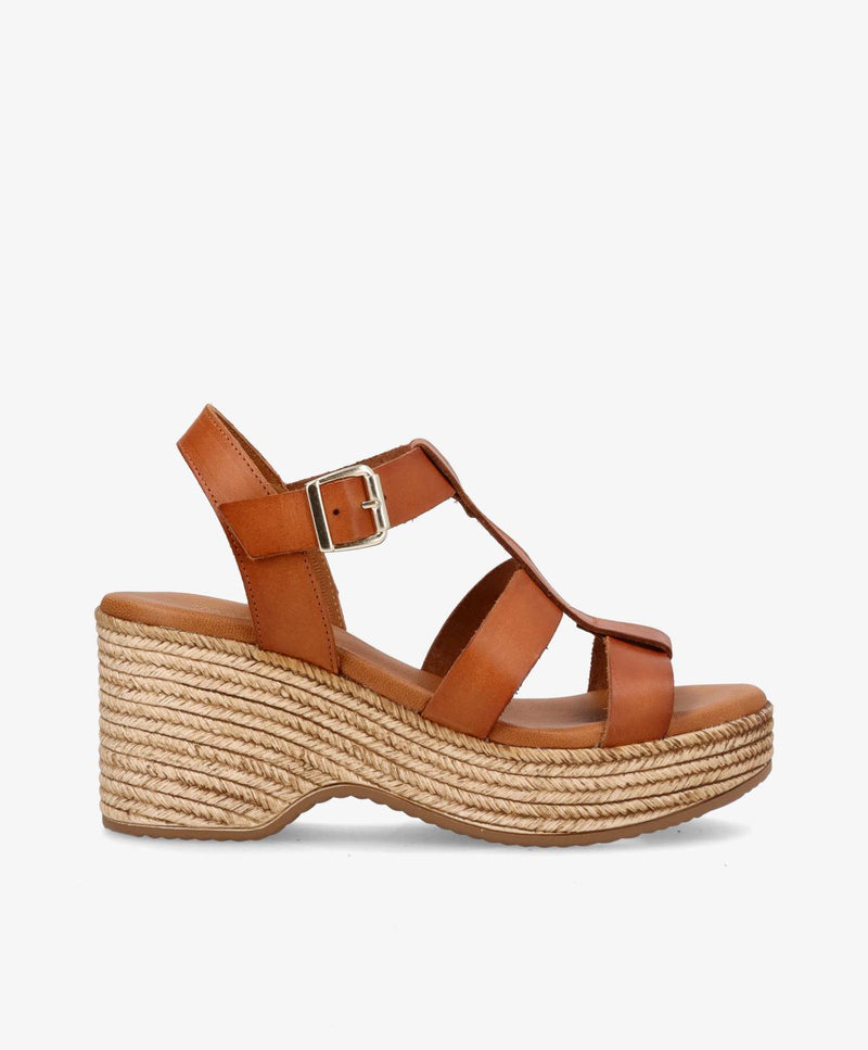 HANNAH - Sandal - Brun
