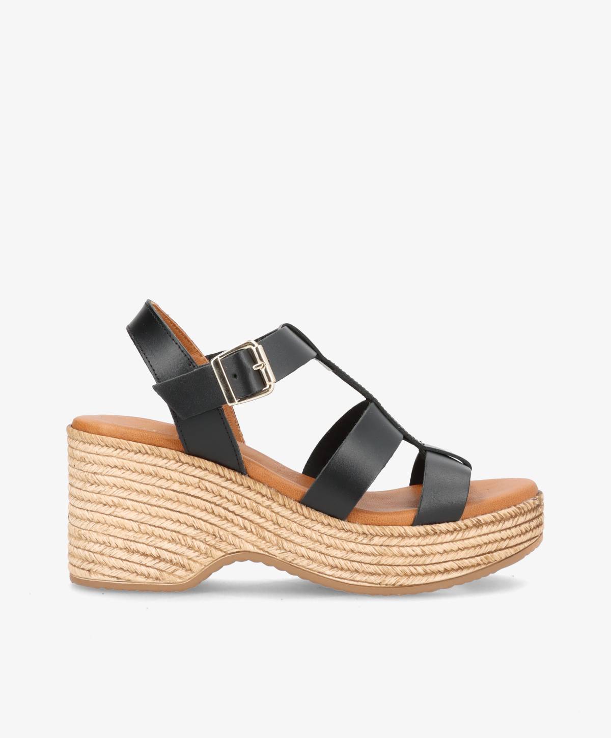 HANNAH - Sandal - Sort