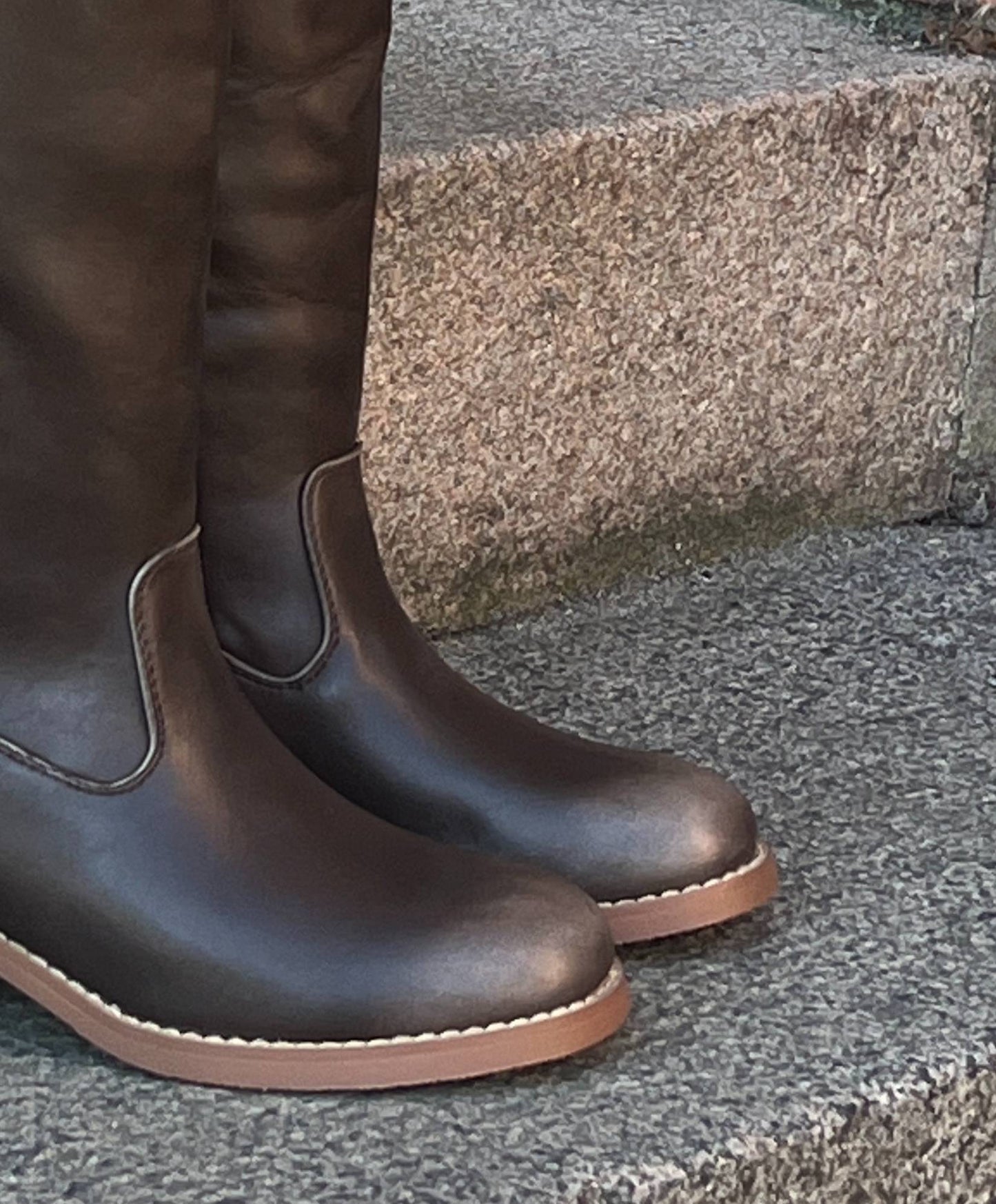 HELDI C371 - støvle lang - Coffee