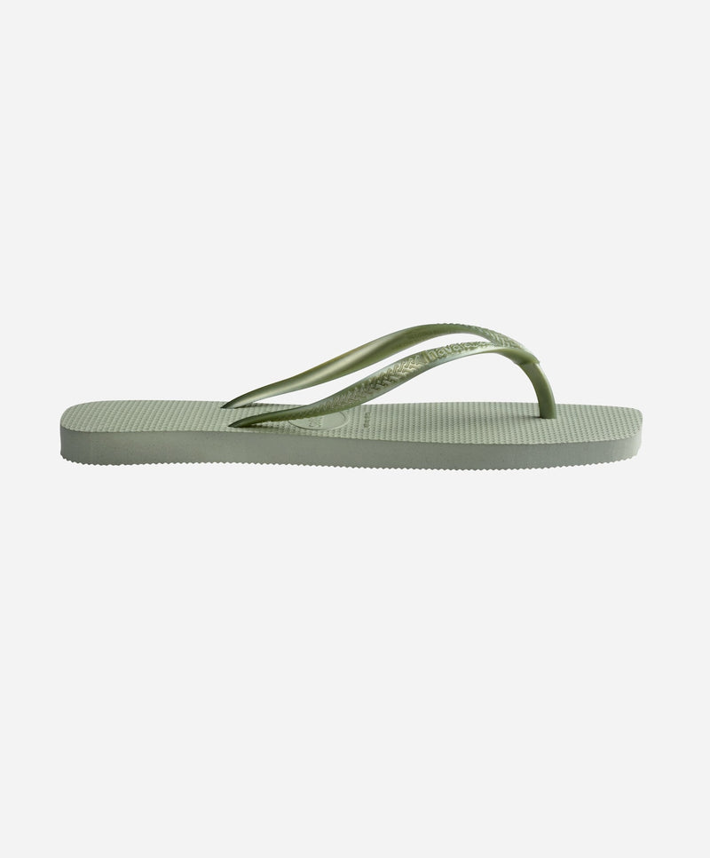 Slim Square - Smoke Green - Slip-ons - Dame