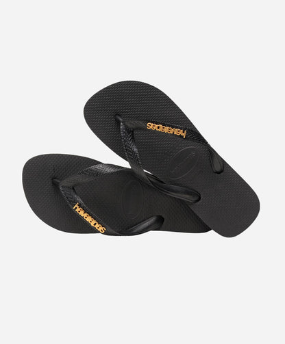 Top logo - Sort - Slip-ons - Dame