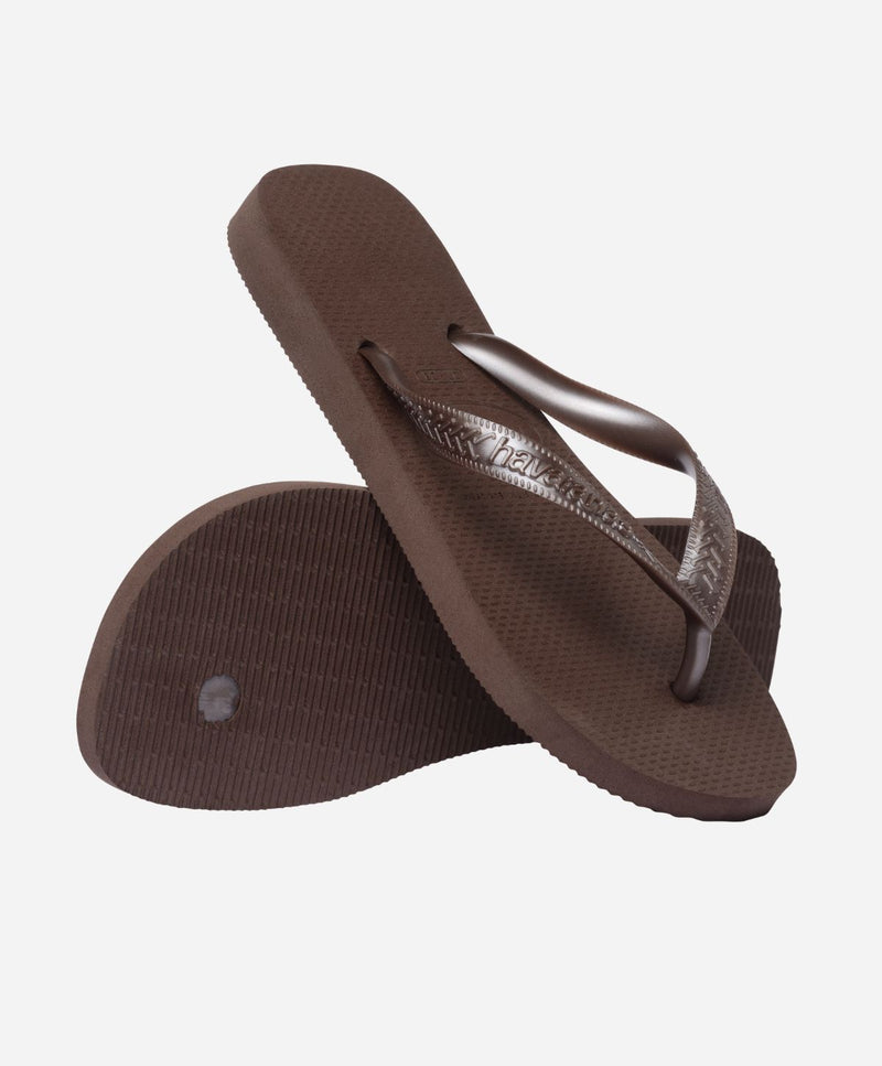 Top Tiras - Mørk Brun - Slip-ons - Dame