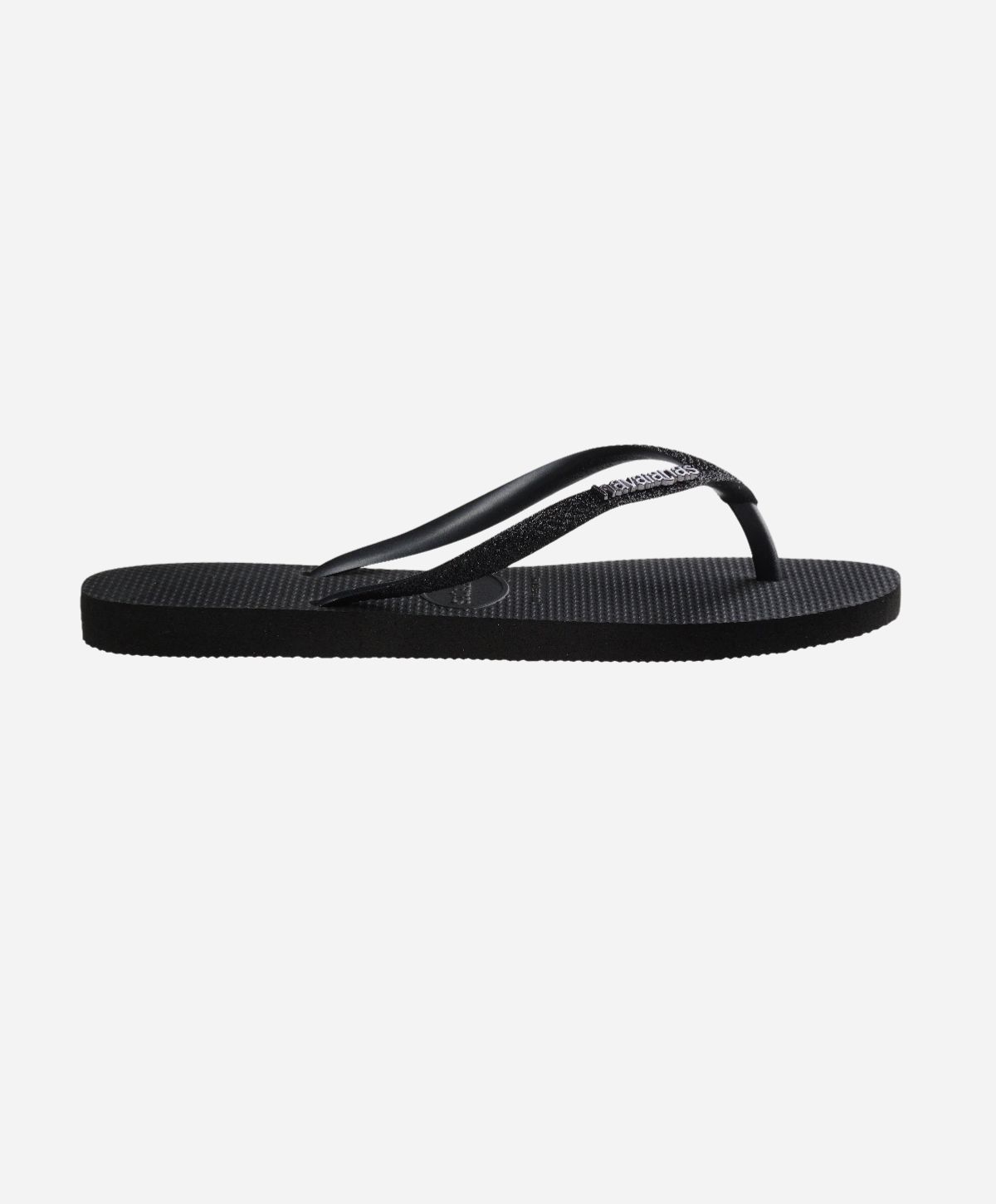 Slim Glitter - Sort - Slip-ons - Dame