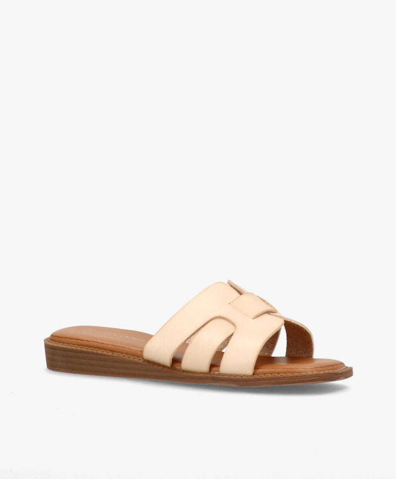 KAYA - Sandaler - Beige - Dame