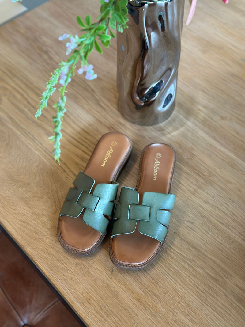 KAYA - Sandaler - Grøn - Dame