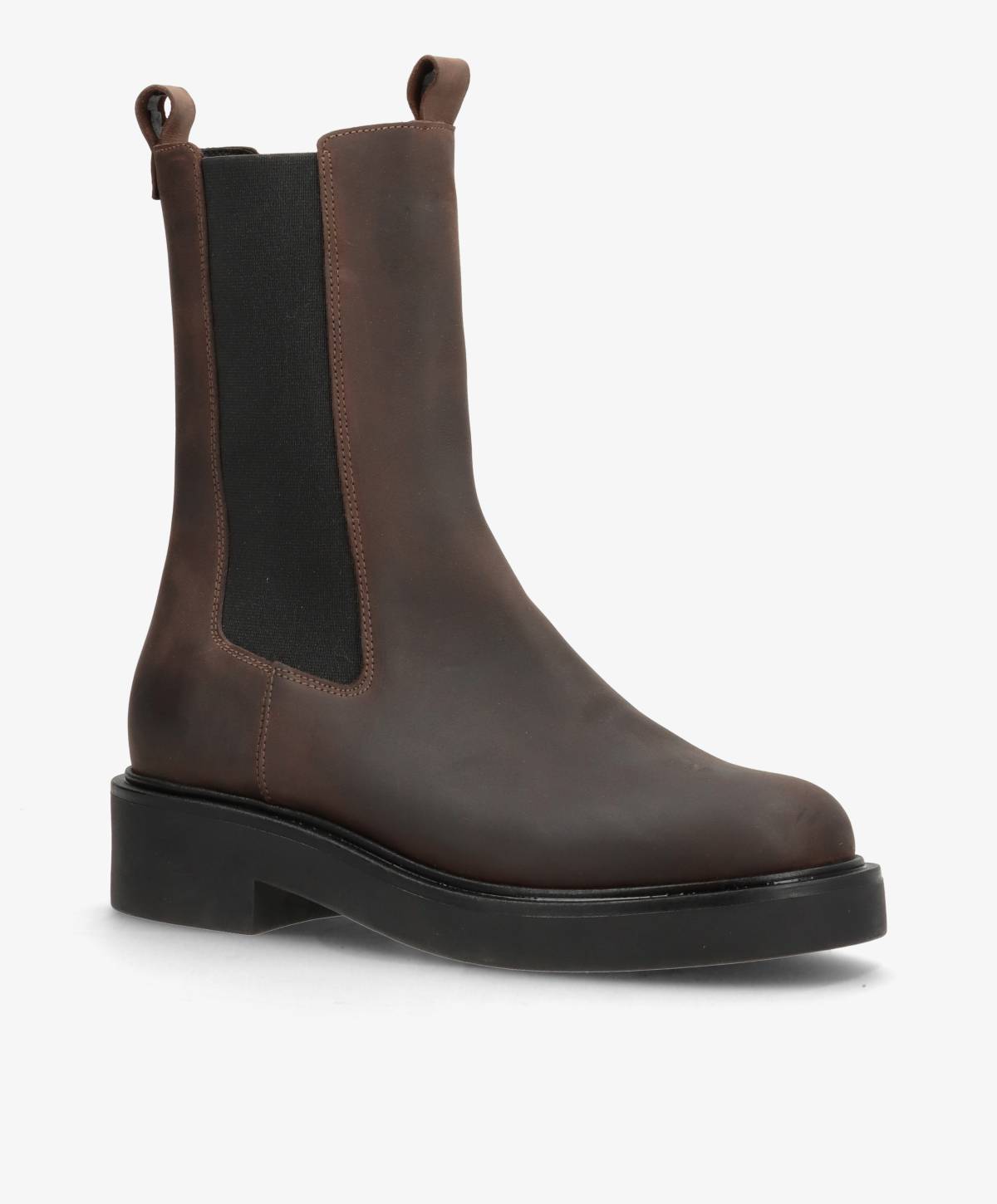 MADISON VALE - Brun læder - Chelsea støvle Dame
