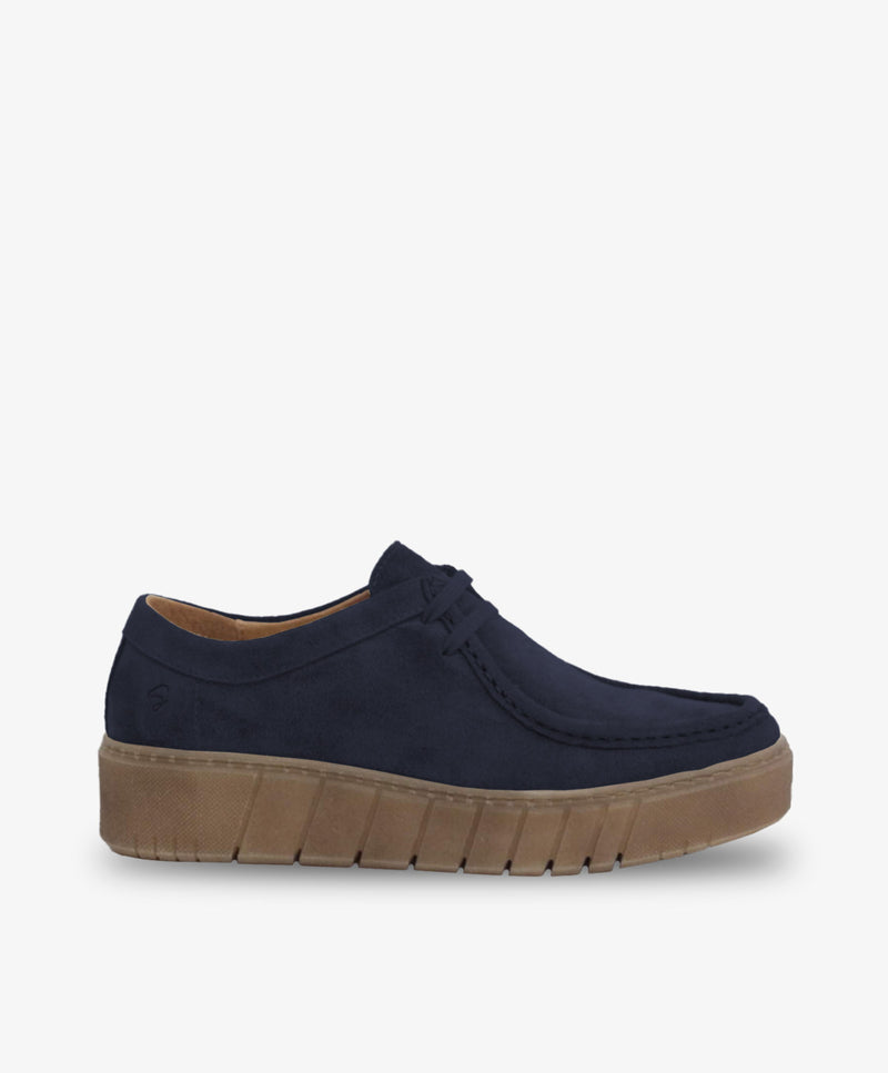 PREORDER - MOOVED MOC S - Blå ruskind -  Dame