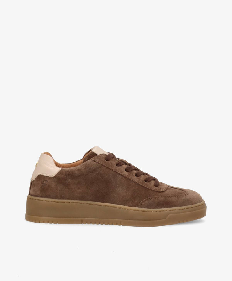 PRIME BEAT SS - Brun ruskind - Sneakers low Dame