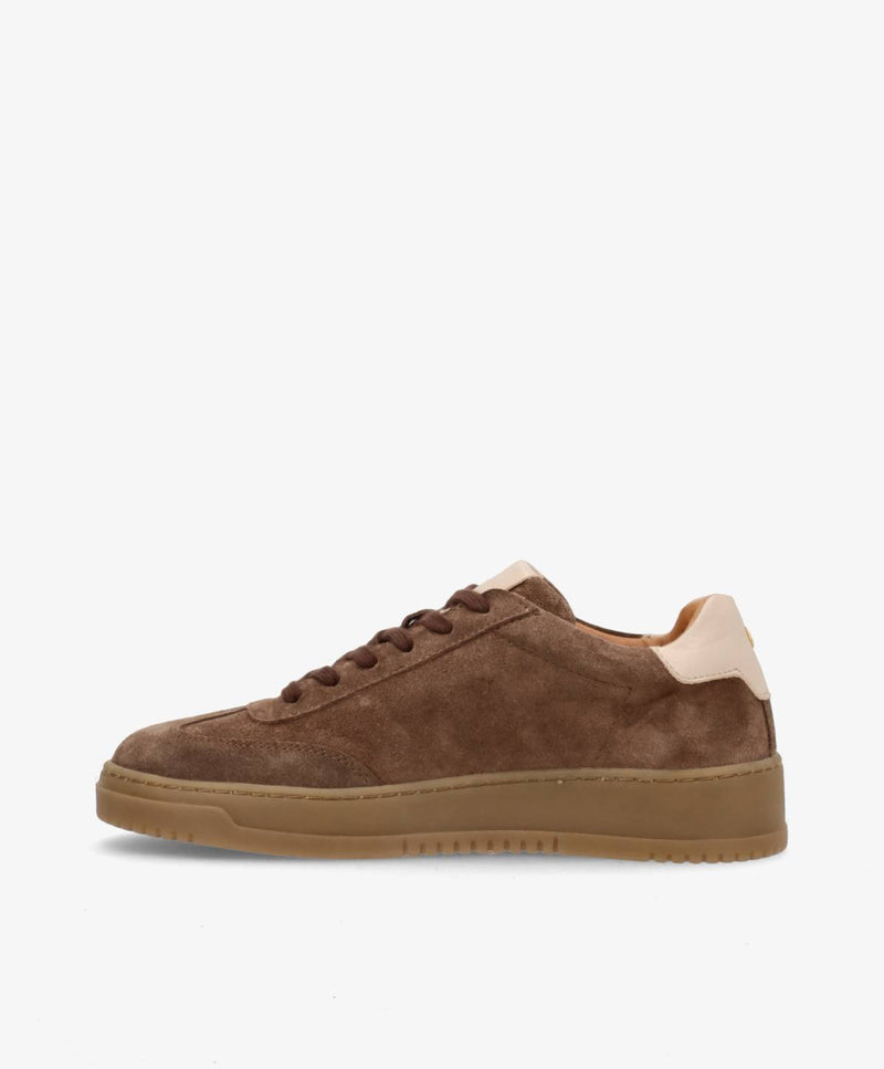 PRIME BEAT SS - Brun ruskind - Sneakers low Dame