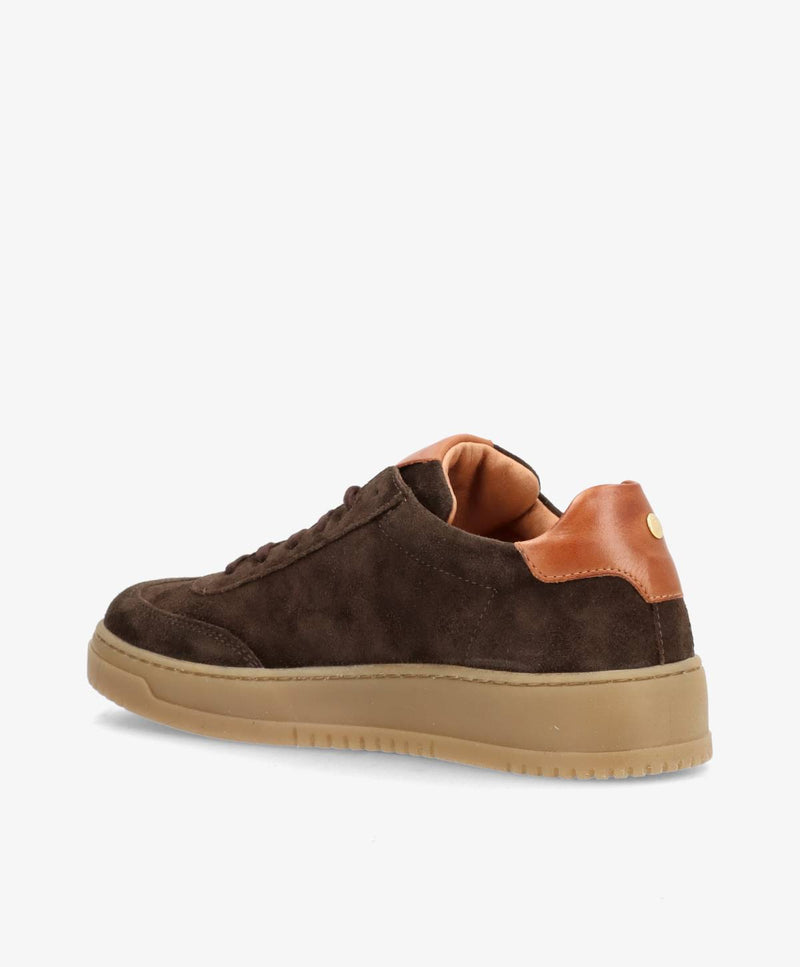 PRIME PULSE SS - Mørkebrun ruskind - Sneakers low Dame