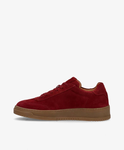 PRIME PULSE SS - Bordeaux ruskind - Sneakers low Dame