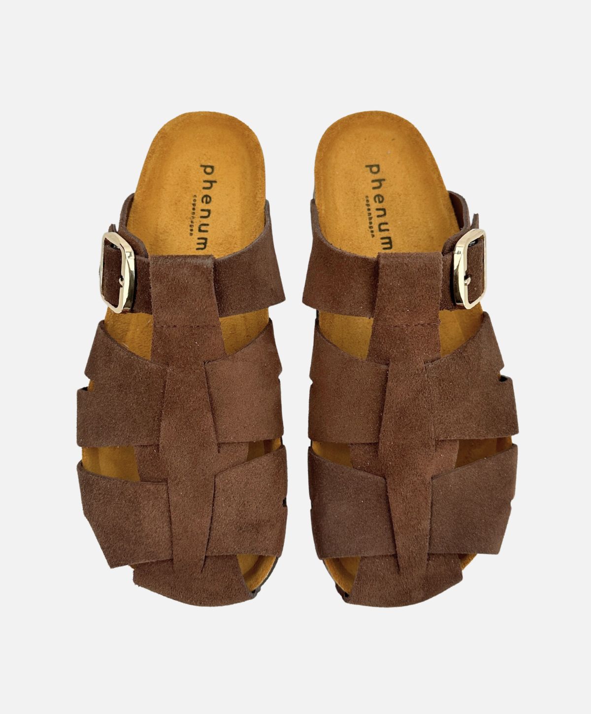 PUNCH S - Mørkebrun ruskind - Sliders Dame