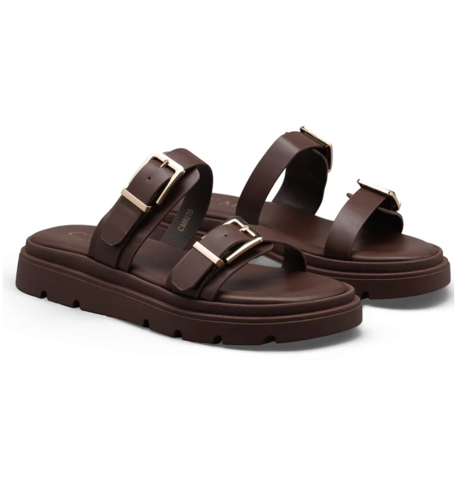 9275 - Brun - Sandal - Dame