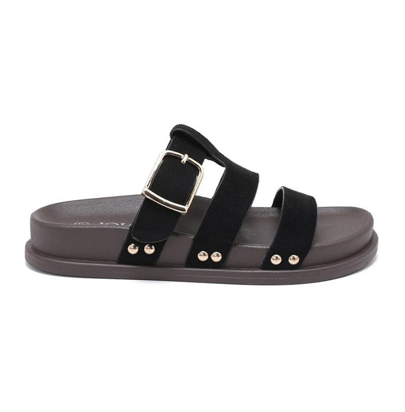 RICO - H8-1276C - Sort - Sandal - Dame