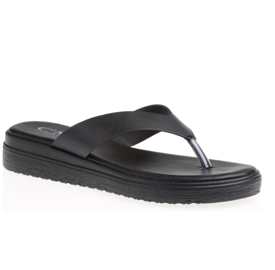 5249- Sort - Sandal - Dame