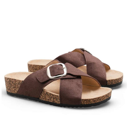 2171 - Brun - Sandal - Dame