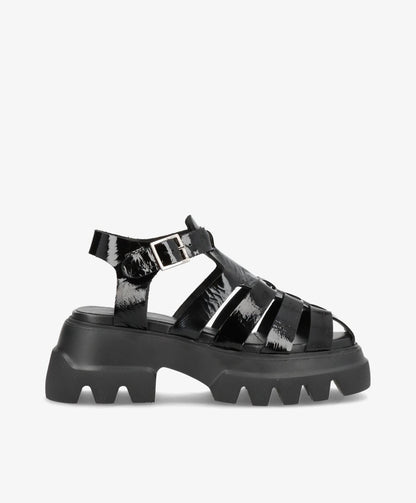 REBEL P - Sandal - Sort