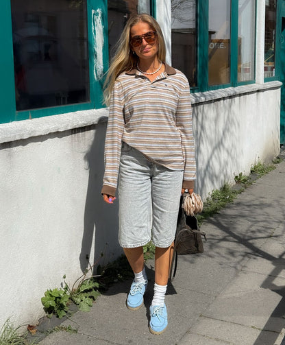 RUDDER-X S - Lyseblå ruskind - Sejlersko Dame