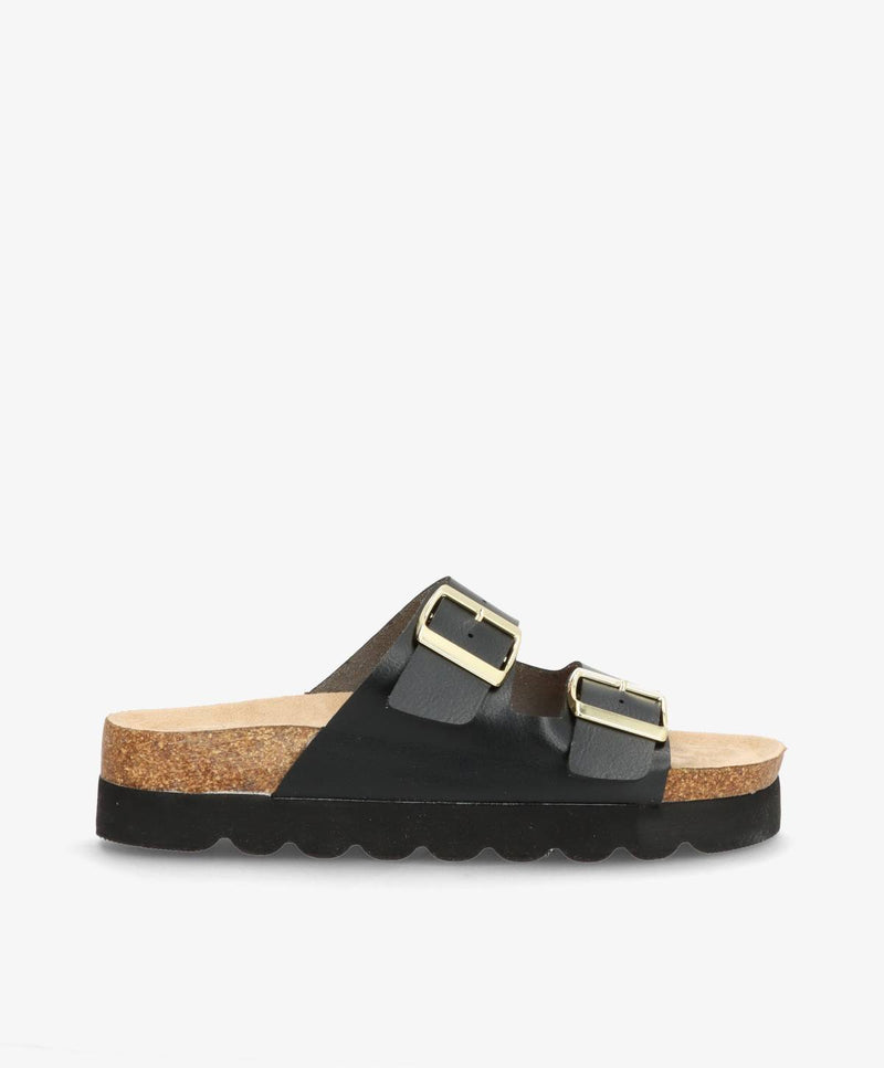 SARTANO QUATTRO - Sandal dame - Sort